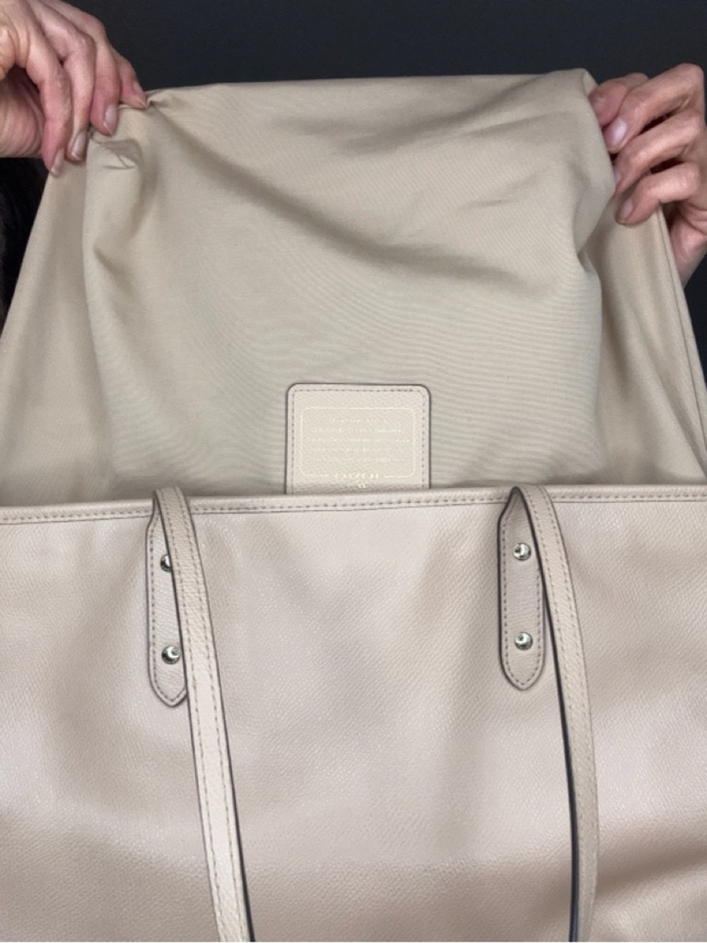 Coach city tote nude pink - Picture 12 of 14